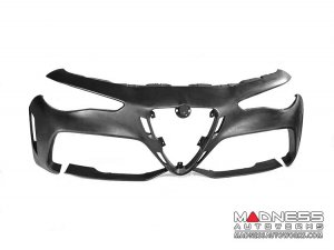 Alfa Romeo Giulia GTAm Style Front Bumper - Carbon Fiber - Without Parking Sensors